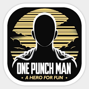 one punch man saitama Sticker